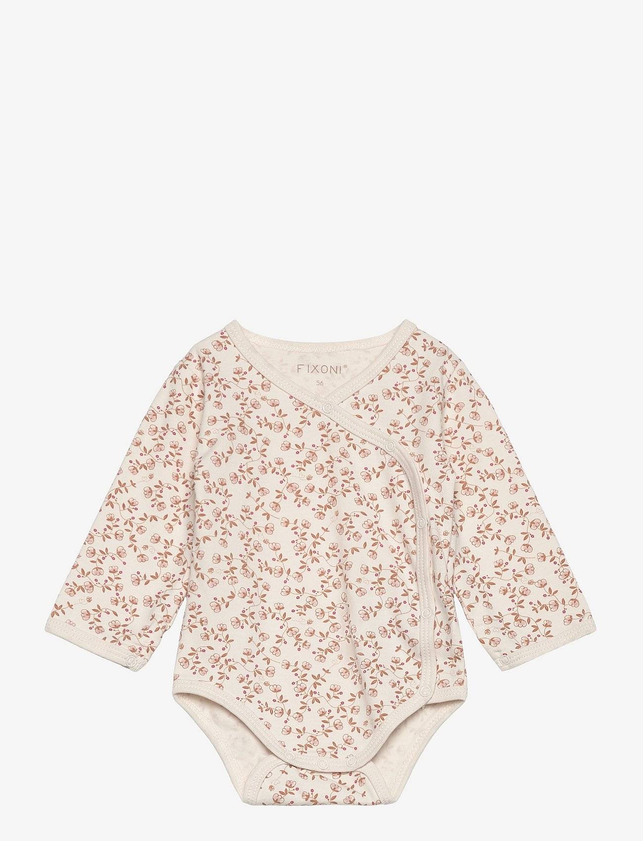 Fixoni Wrap Body Ls Aop - Pink - 50