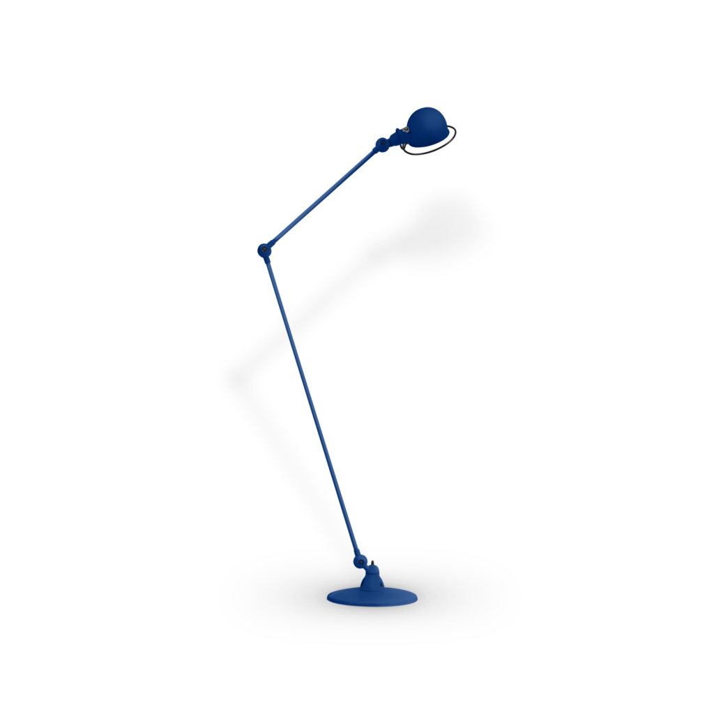 Loft D1260I gulvlampe fra Jieldé - Sapphire blue / Mat