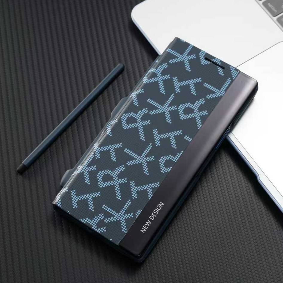 Original Sulada Carbon Fiber Printed Fabric Pattern Case for Samsung Galaxy Z Fold7 Fold 7 6 5 4 3 Business with Pen Flip Cover