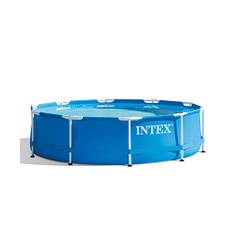 Intex Metal Frame Pool - Aufstellpool - Blau - Ø 305 x 76 cm