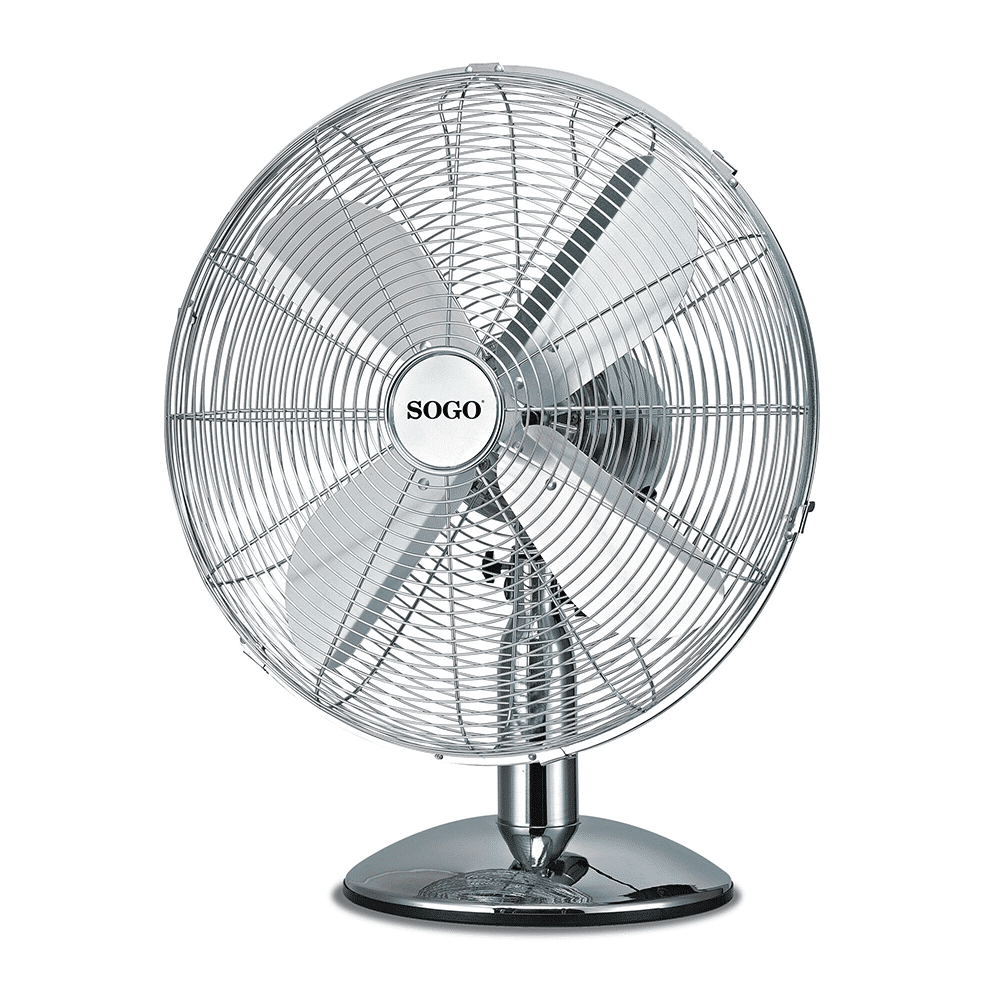 SOGO Bordventilator Ø30 cm 35 Watt - Stål.