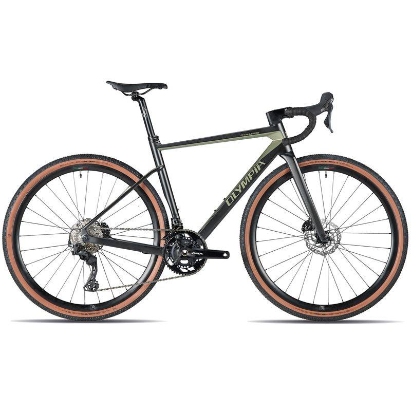 Olympia Challenge Sh GRX RX610 2025 - Shimano GRX 2x12sp - X-FEEL Gravel / Shimano RS-470 - 174 / s / green (s)