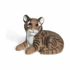 Royal Copenhagen Årsfigur 2022 - Tiger - H 8,5 cm - Porcelæn - Orange