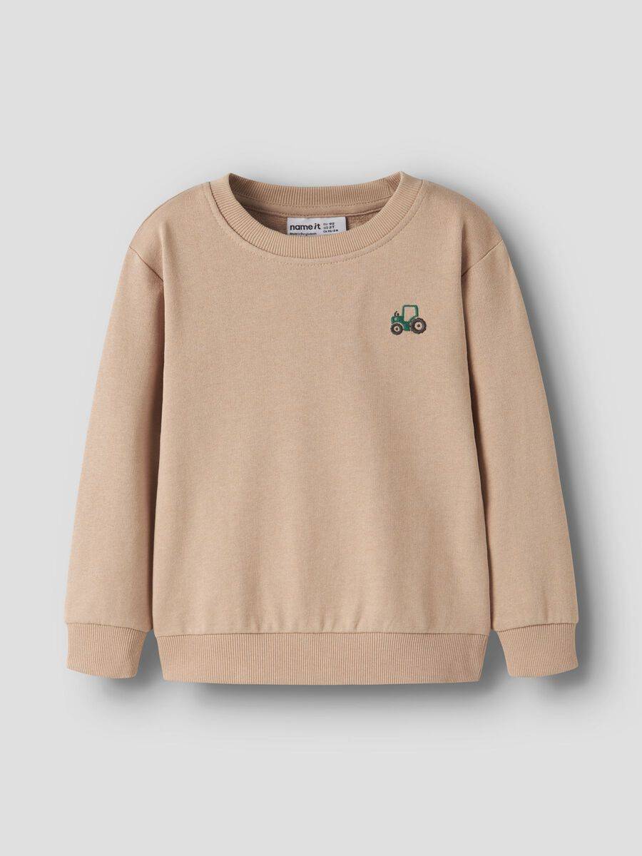 Normal Passform Sweatshirt - Grå - 122/128