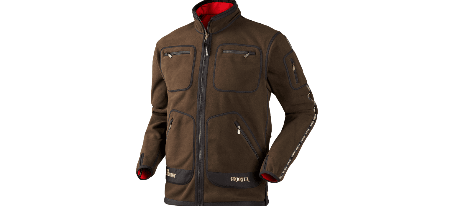 HÄRKILA KAMKO FLEECE BROWN/RED (Størrelse: 5 XL).