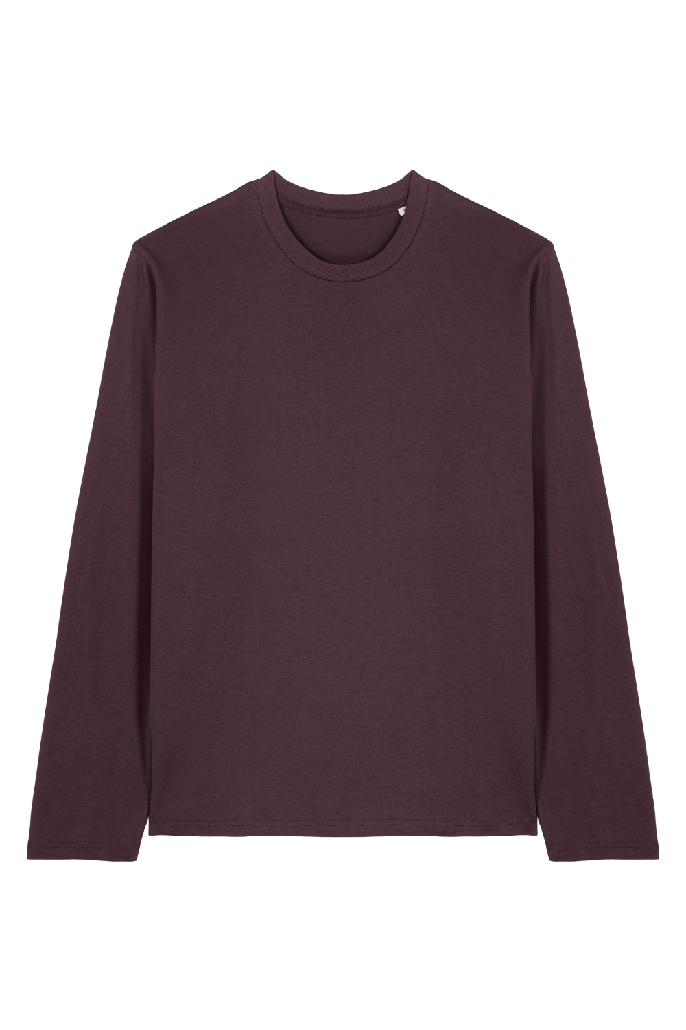 Stanley Stella Unisex Creator 2.0 Long Sleeve T-Shirt, Red Brown Colour: Red, Size: 2XL (2XL)