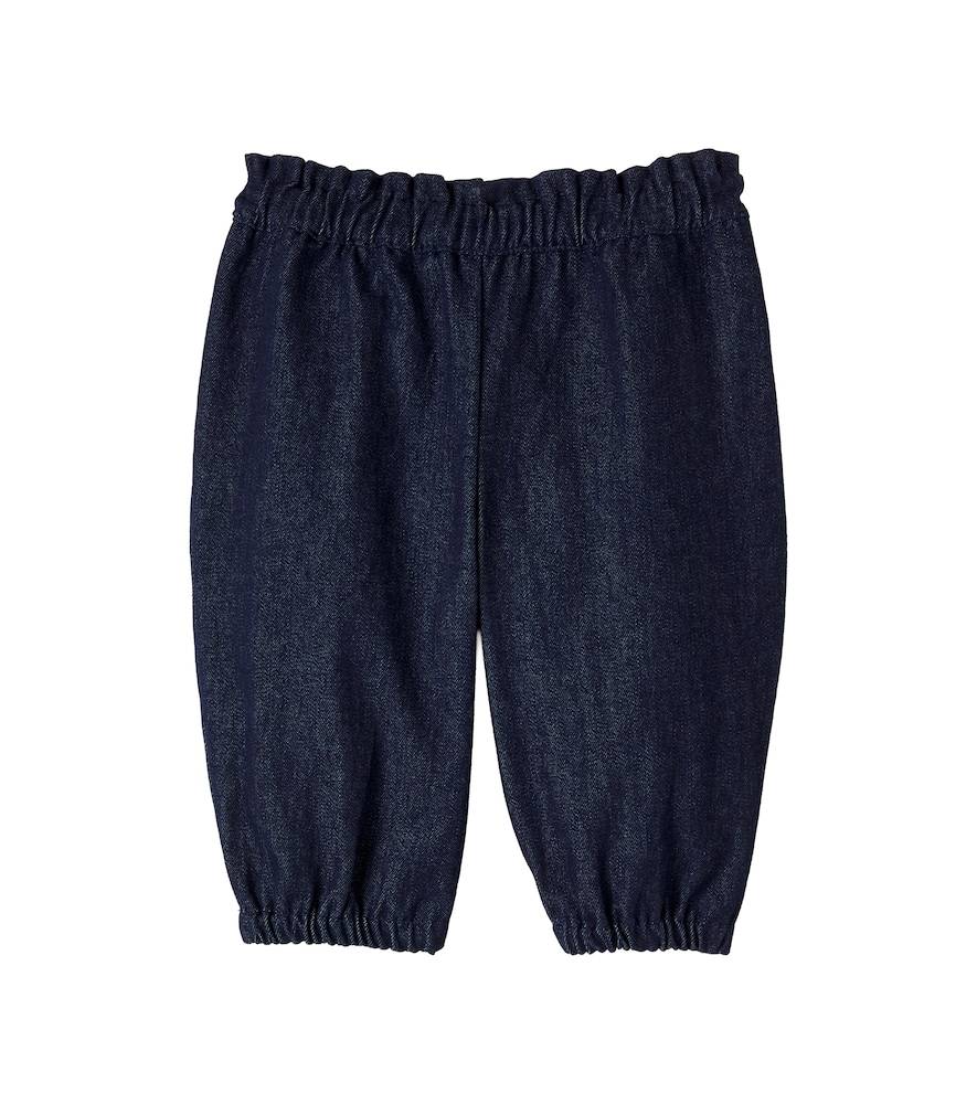 Bonton Miscotte cotton chambray pants