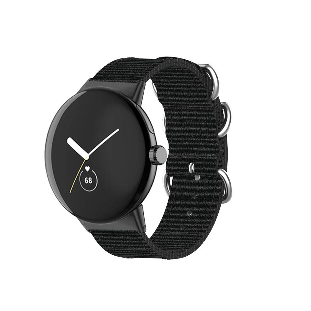 Nato armbånd Google Pixel Watch 5 41mm sort