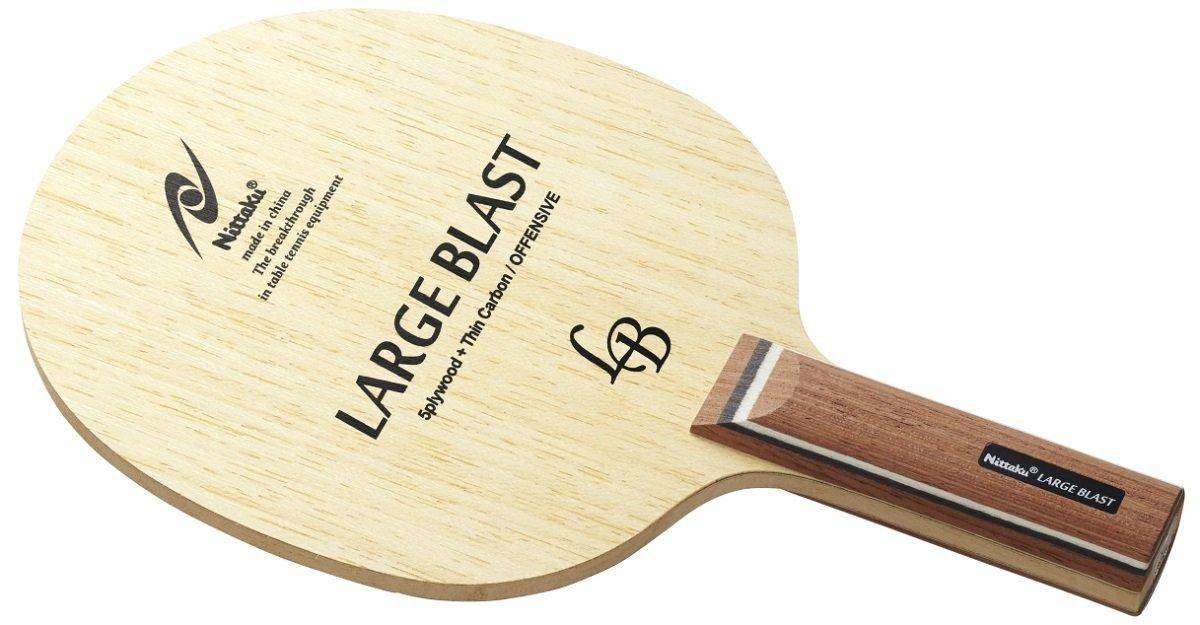 Nittaku Table Tennis Racket Large Blast Shakehand Large Ball Straight NC-0415