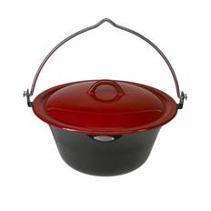 Bon-fire gryde 3L, sort emalje