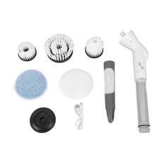 Electric Spin Scrubber Cordless Multifunctional Bathroom Long Handle Power Cleaning Brush with