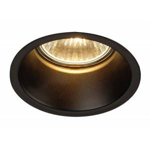 HORN GU10 downlight, rund, matsort, maks. 50W