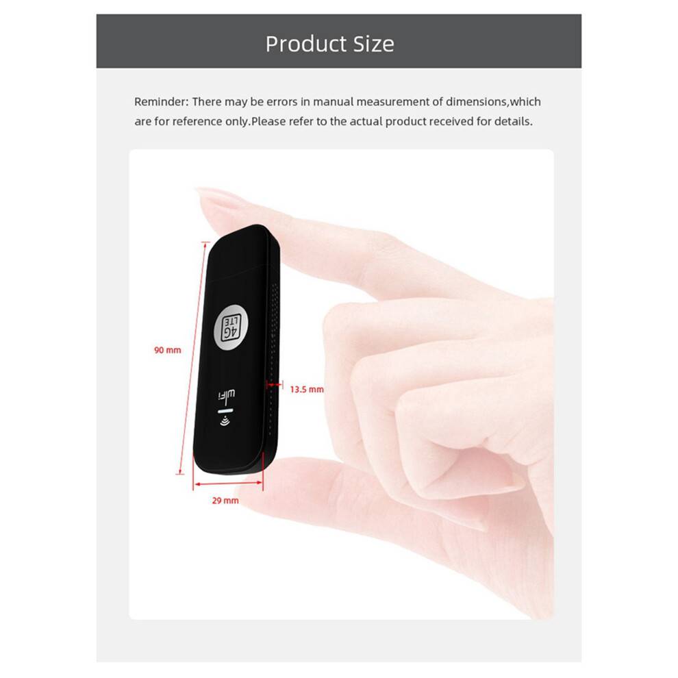 2X 4G USB WIFI Modem 150Mbps with SIM Card Slot 4G LTE Car Wireless WiFi Router USB Dongle Support B28 European Band