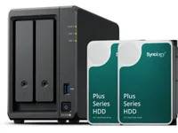 (ComputerSalg) Bundle SYNOLOGY DS725+ + 2xHAT3300- 4TB Plus Series