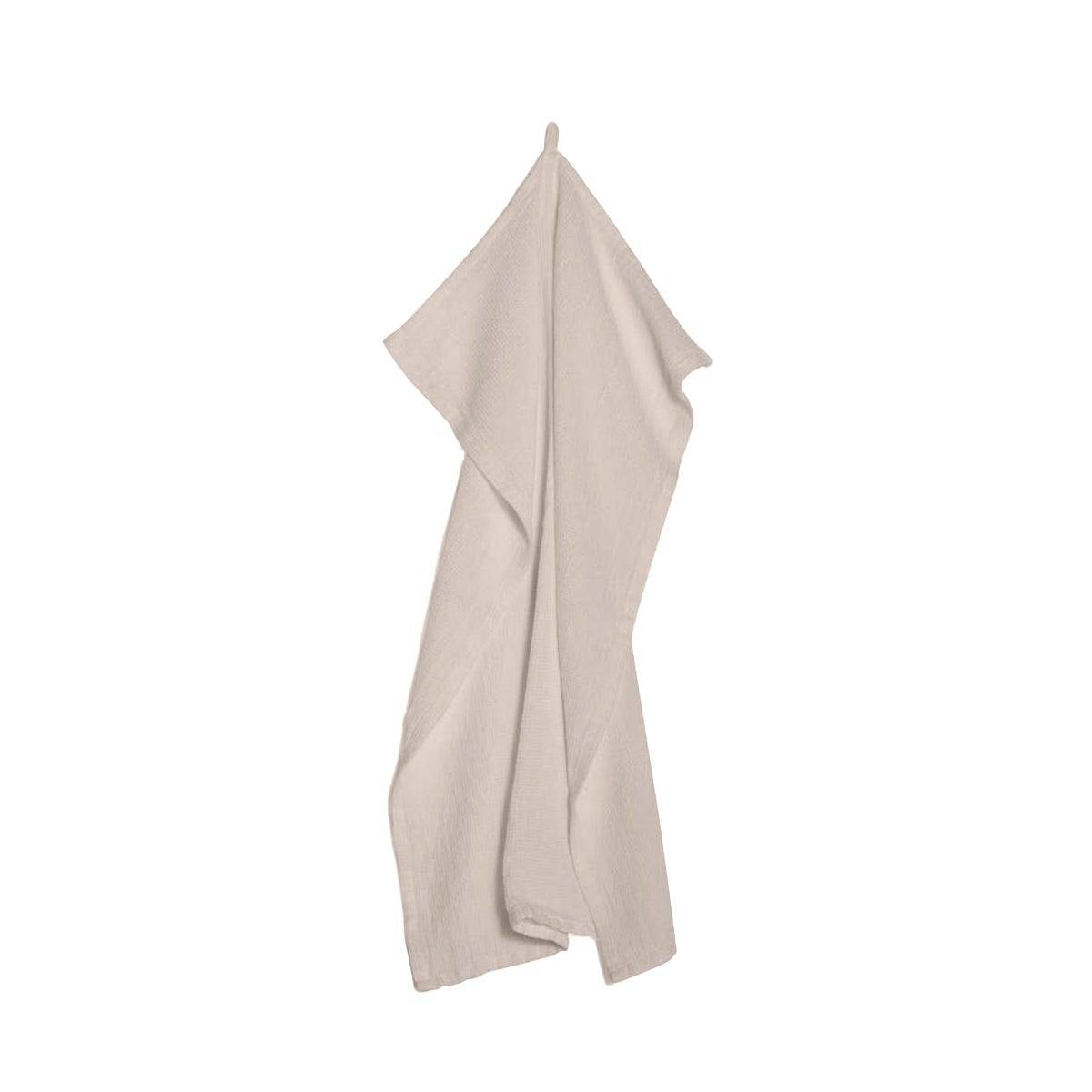 Handduk Våffla 50x70cm Bomull Bambu Beige