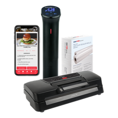 iVide® 2.0 Sous Vide Stav WIFI + VS270 Vakuumpakker + Vakuumruller