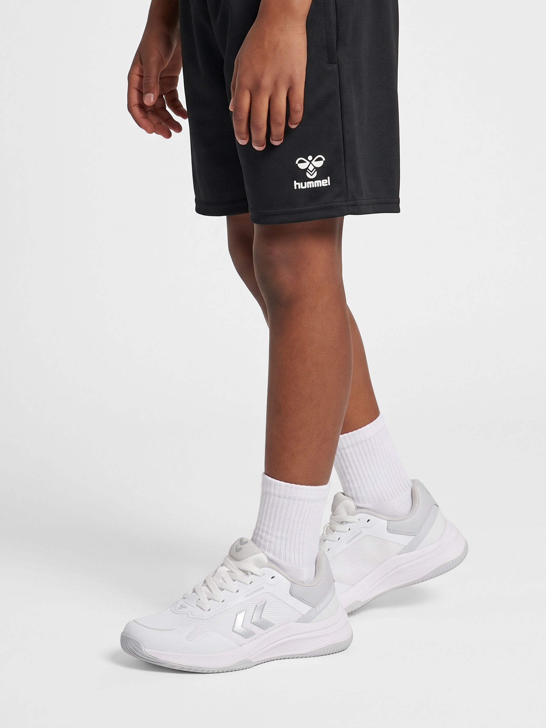 Hummel - Topflight Pro Lc Jr | White | Handball Shoes | Børn | Str. 30 - Fri fragt og Hurtig levering