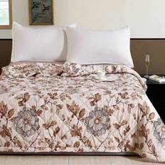 Thin Summer And Early Spring Simple And Versatile Dustproof Quilt Cotton Plus Cotton Bed Cover - Air Conditioning Quilt Bed Sheet Bed Cover - Double-S - KH001 - 160*200CM,200*220CM