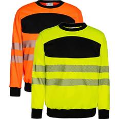 Korntex KX1001 Sweatshirts & -jakker Signal Yellow / Black XXL