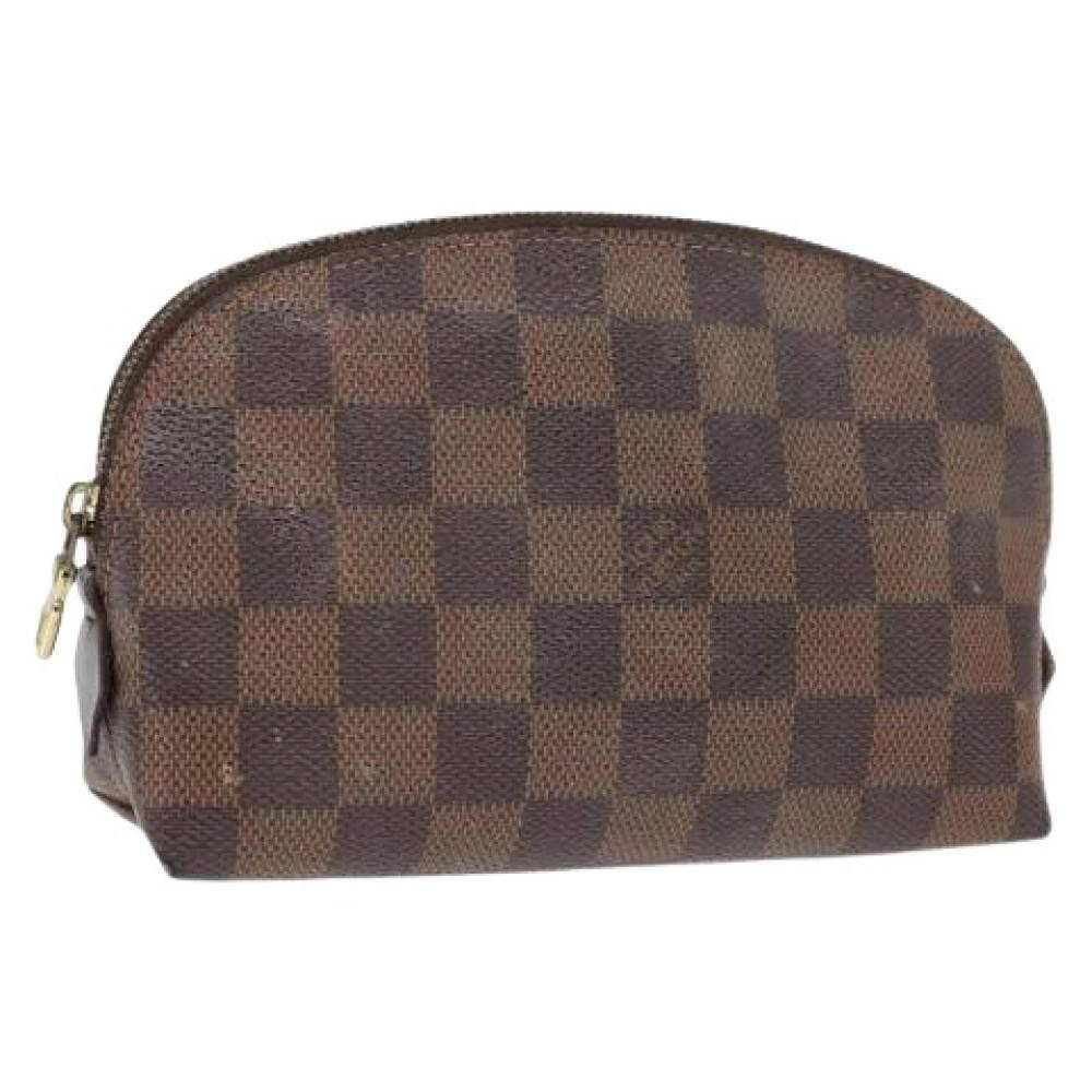 Louis Vuitton Vintage Pre-owned Canvas Clutch - Vintage - Dame - Brun - ONE SIZE -