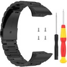 Rostfritt stål klockarmband för garmin forerunner 30/35 smart klocka utbytesarmband för garmin forerunner 35