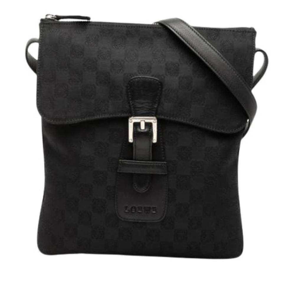 Loewe Pre-owned - Pre-owned Canvas Crossbody Bag Vintage - Dam - ONE Size -