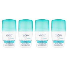 VICHY No Marks Roll-on Deodorant Set 4 x 50ml