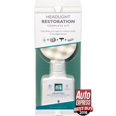Autoglym Lygte Restaurerings Kit - Headlight Restoration Complete Kit - 100 ml