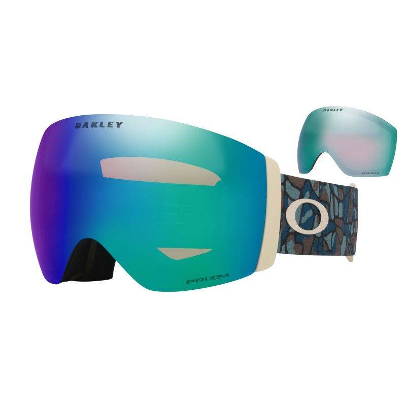 Oakley Flight Deck Pro L - Skidglasögon Matte Black Prizm Argon Cat 3 / Prizm Sapphire Cat 3