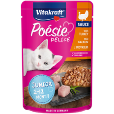 Vitakraft Poésie Délice Turkey Junior 23 x 85 g