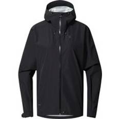 Haglöfs Rosson Proof Jacket - Regnjacka - Dam True Black XS