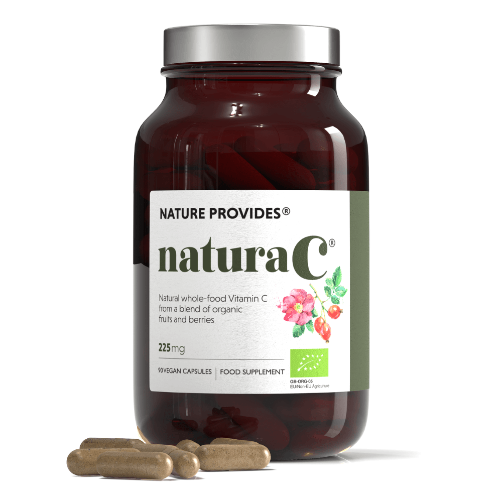 NaturaC® - Økologisk Whole-Food C-vitamin, 90 kapsler