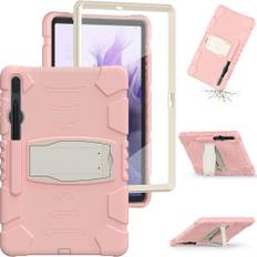 Samsung Galaxy Tab S8 Plus cover med blyantholder - Sakura Pink