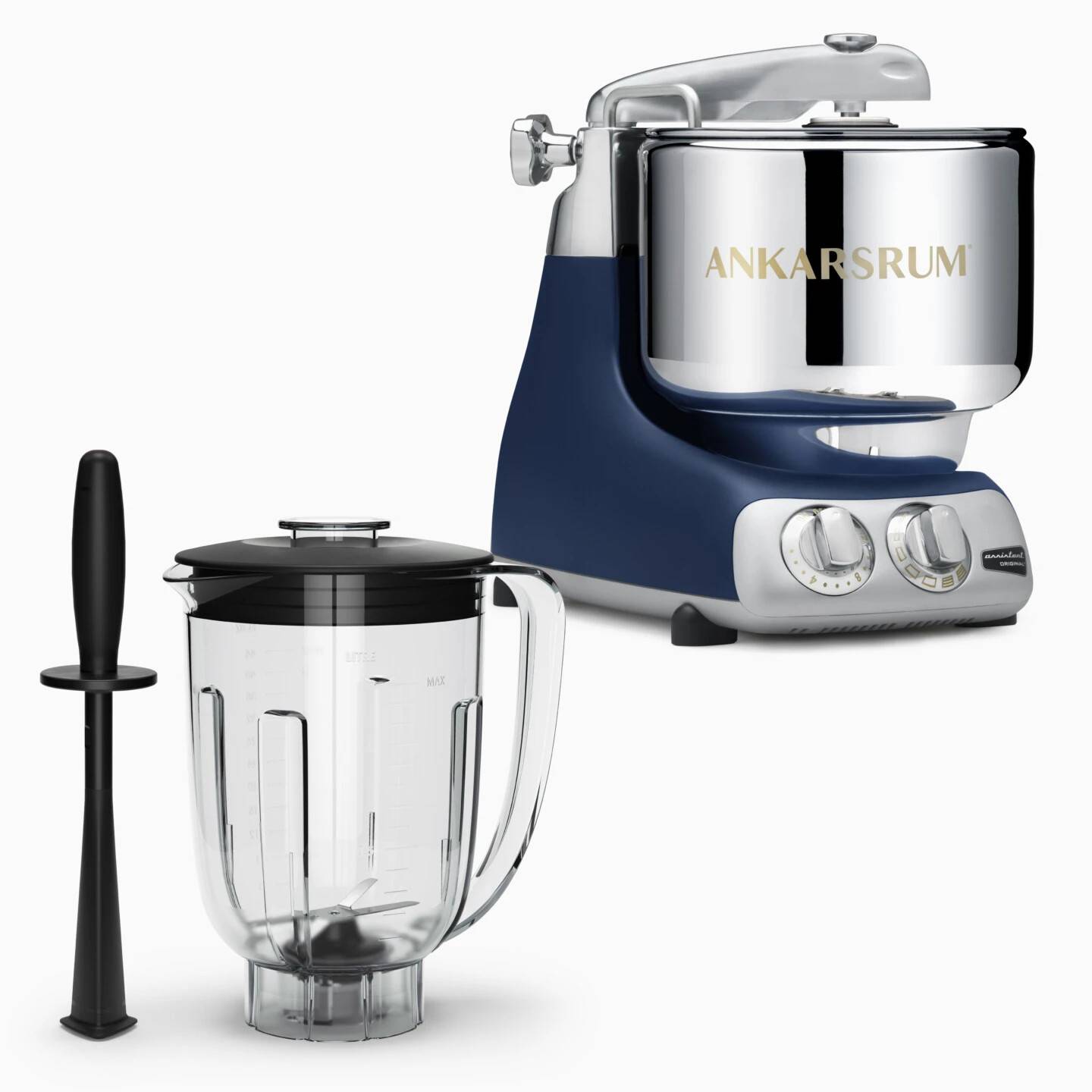 Ankarsrum Assistent AKM 6230 ocean blue + blender