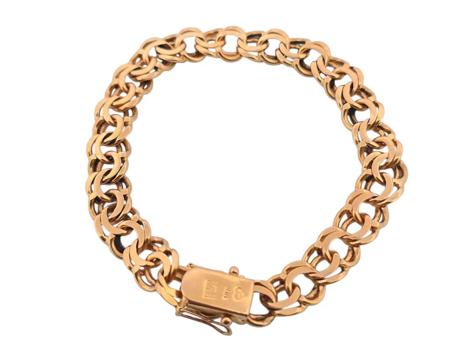 18k Bismarck armband 28,2 gram 20,5 cm