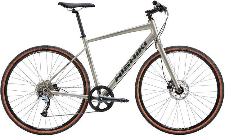 Nishiki Comp Nine Race hybridcykel Herre - X Large 24" 61cm / Khaki