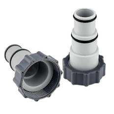 Poolslangeadapter, 2 stk. Poolslangeadapter A til pool 32-38mm til pumper pooltilbehør med -SJL