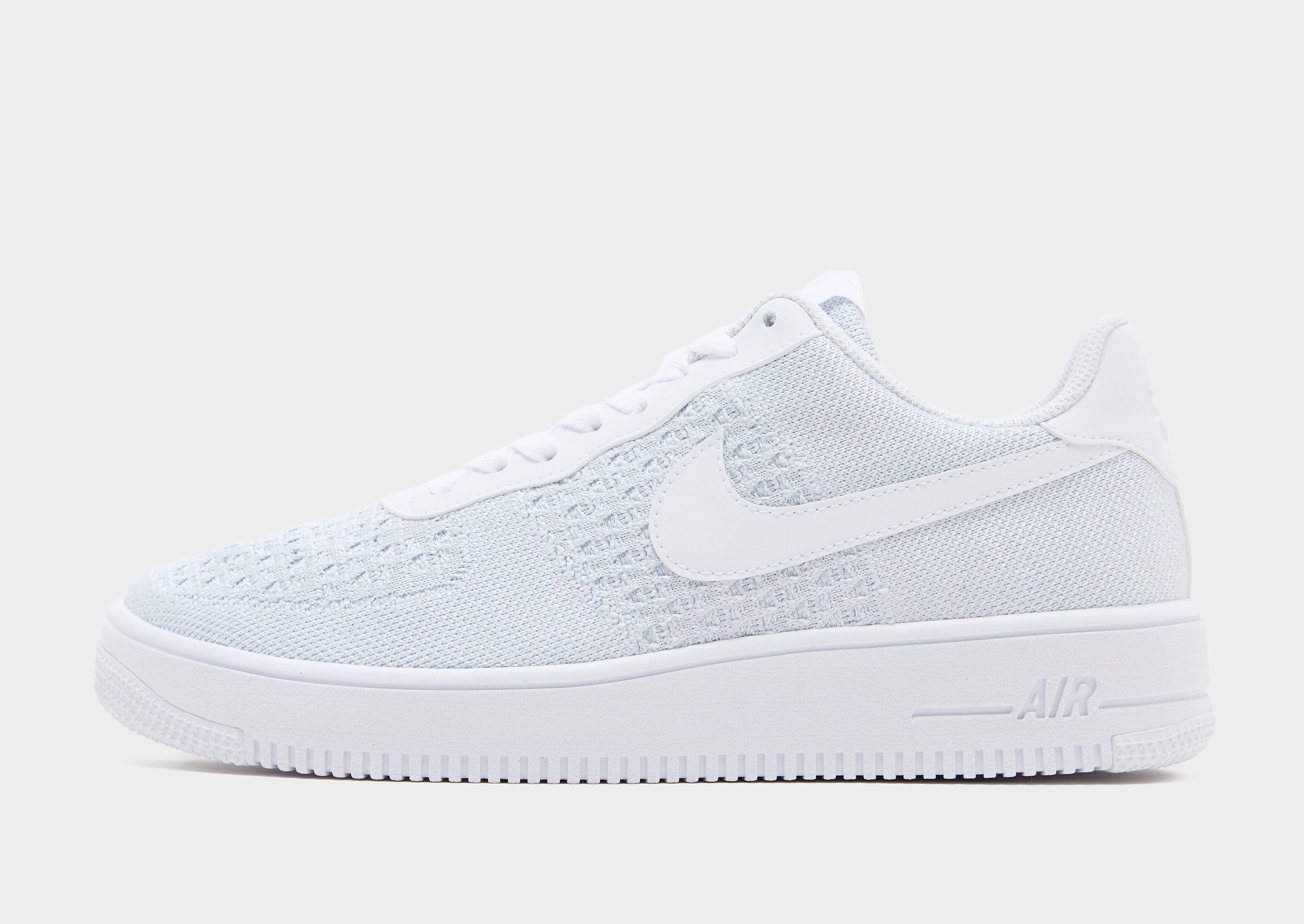 Nike Nike Air Force 1 Flyknit 2.0 Shoe, Hvid