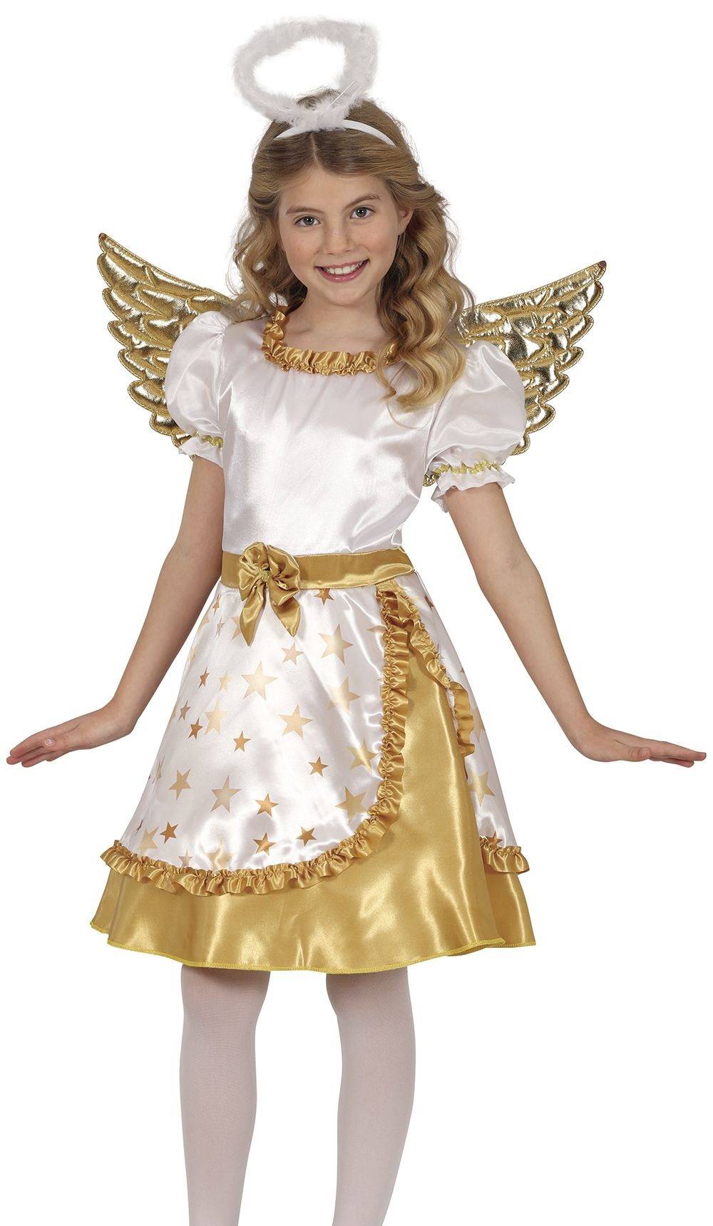 Engel kostume 7-9 år