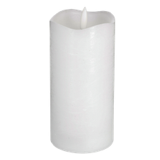 Blockljus LED batteriljus med timer, vit