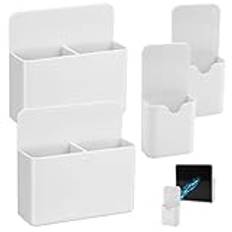 4 stycken magnetisk pennhållare magnetisk pennhållare whiteboard pennhållare 2 storlekar magnetisk pennhållare, tätning, för skola, kontor, kylskåp, skåp, hem
