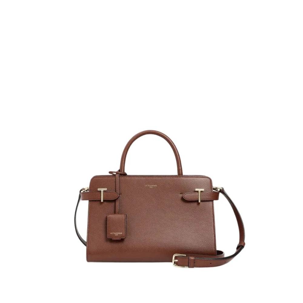 Le Tanneur Emilie Håndtaske - Tasker - Dame - Brun - ONE SIZE - Uld
