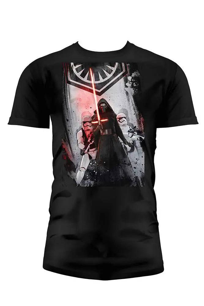 T-Shirt SW EP7 First Order Black Kids - L