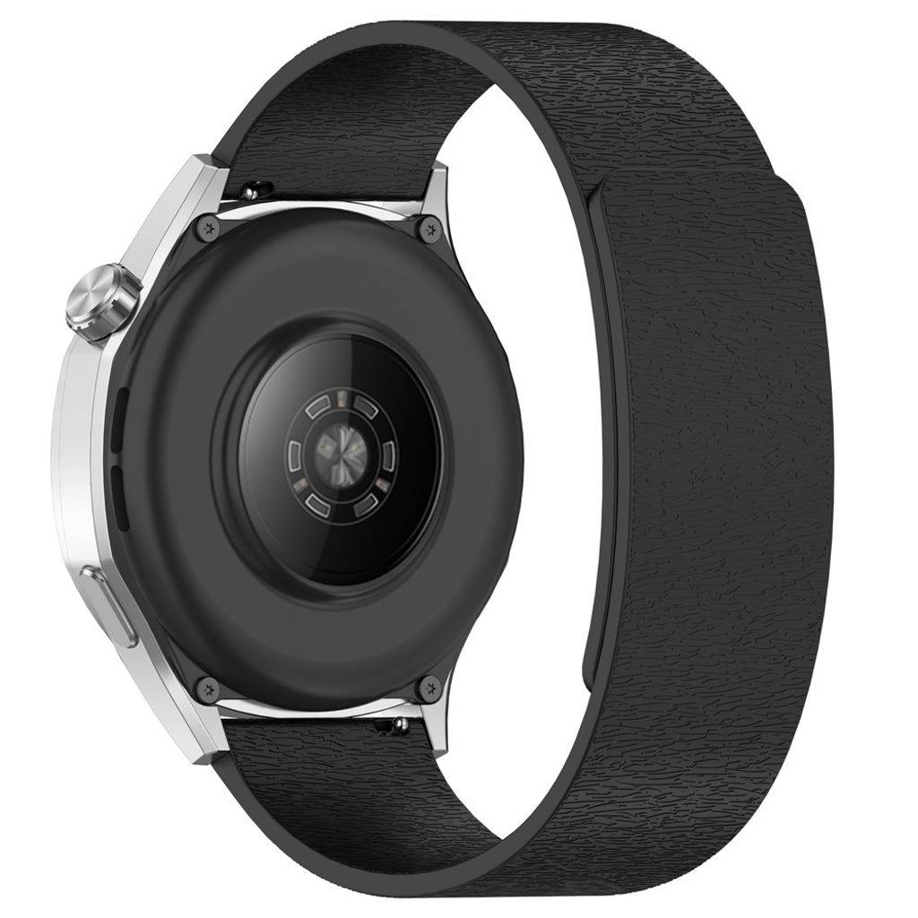 Samsung Galaxy Watch/Garmin Forerunner m.fl. Silikon Klockarmband – Svart