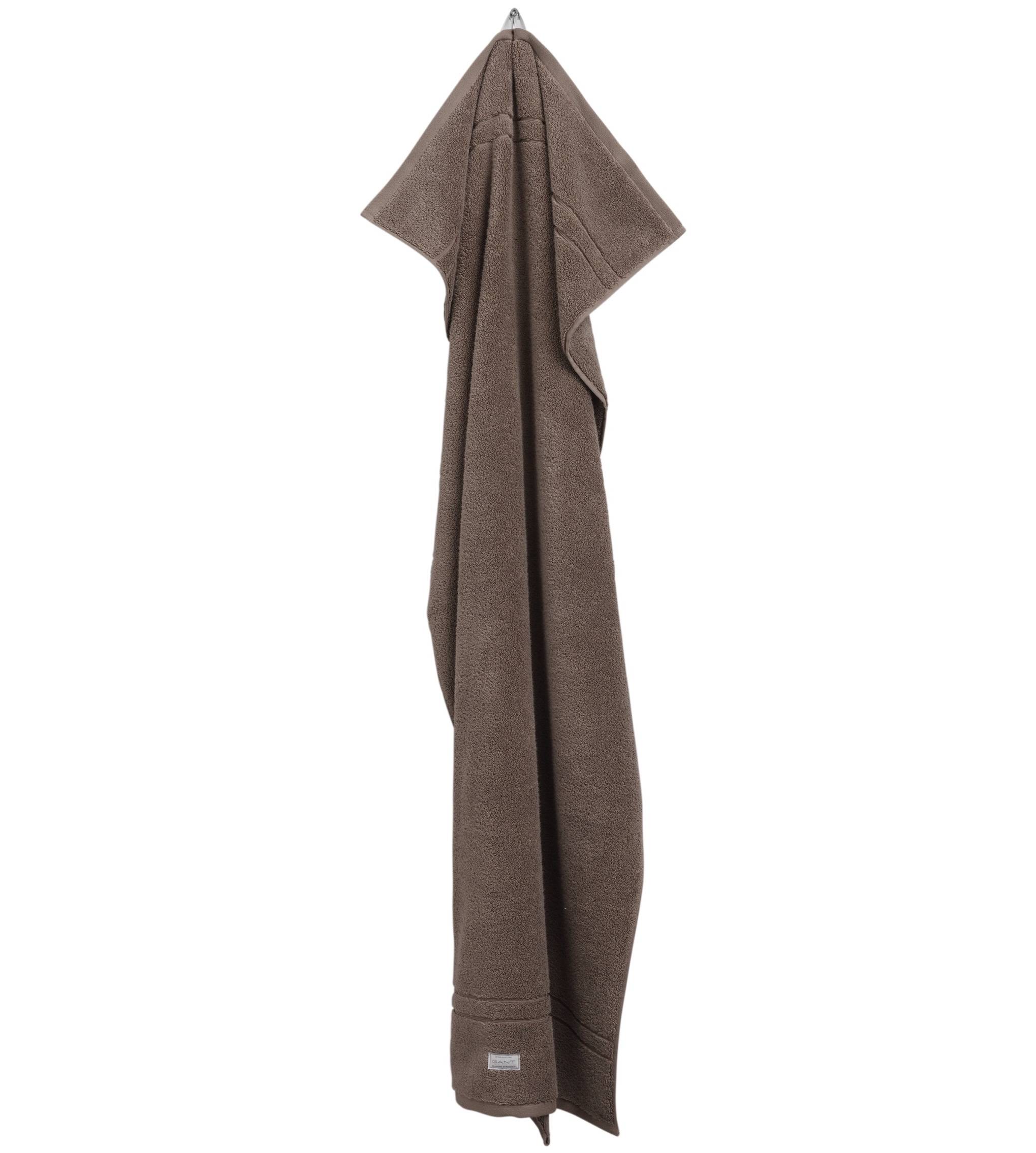 GANT Home - Organic Premium Terry Handduk Cold Beige 70x140 från Sleepo (70x140cm)