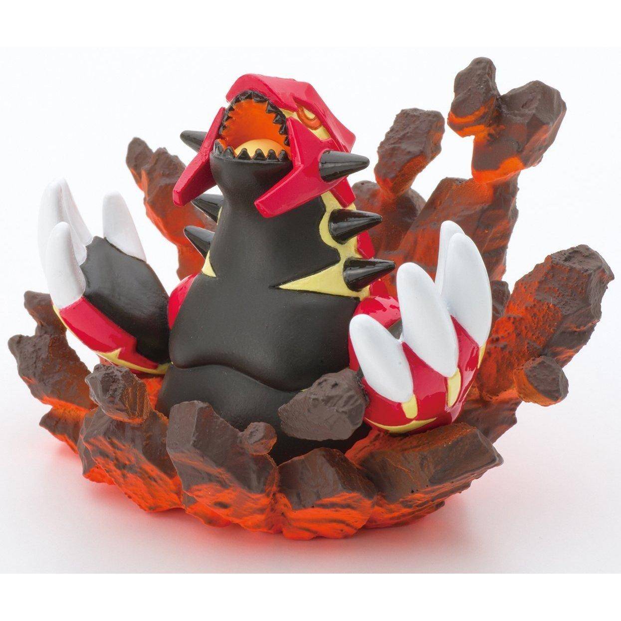 Omega Ruby Bonus Originalfigur Primal Groudon Pokémon [Endast Bonus]