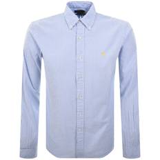 Ralph Lauren Stripe Long Sleeve Shirt Blue