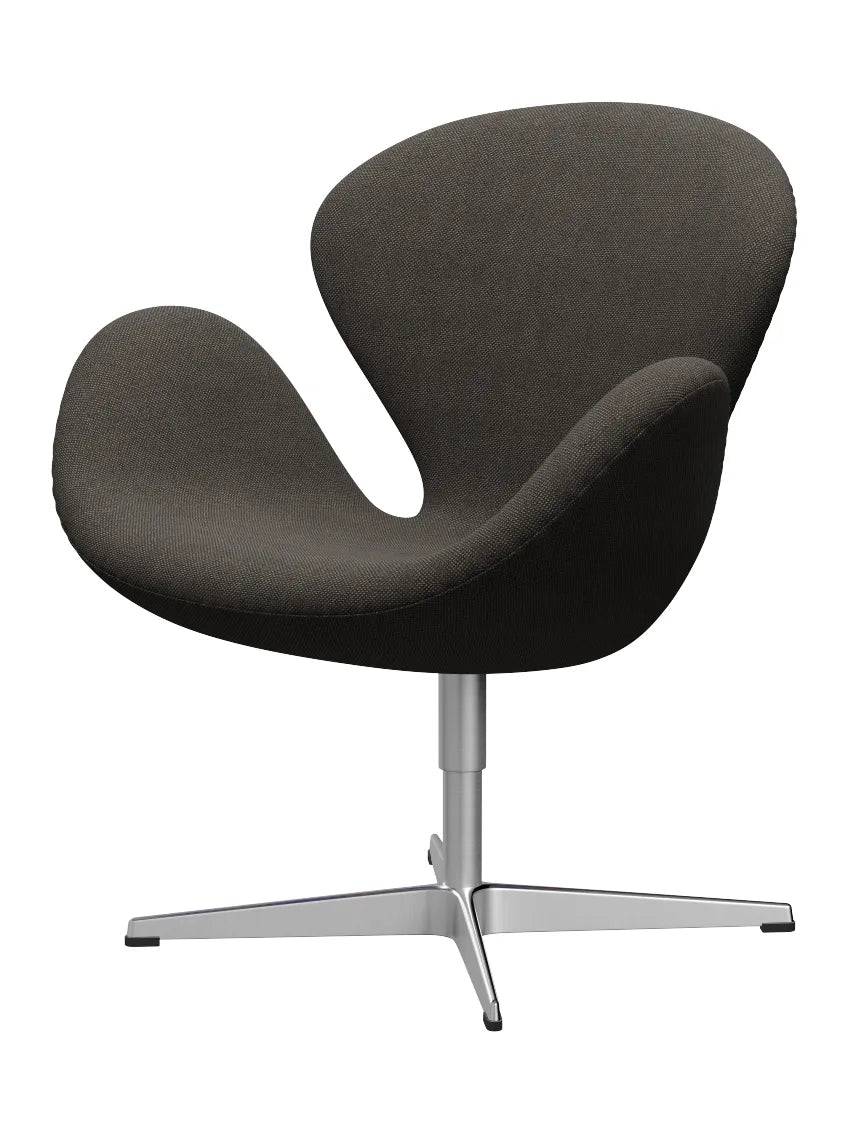 3320 Svanen i stof (prisgruppe 2) af Arne Jacobsen Hallingdal / 153 Light charcoal - Jacobsen Plus
