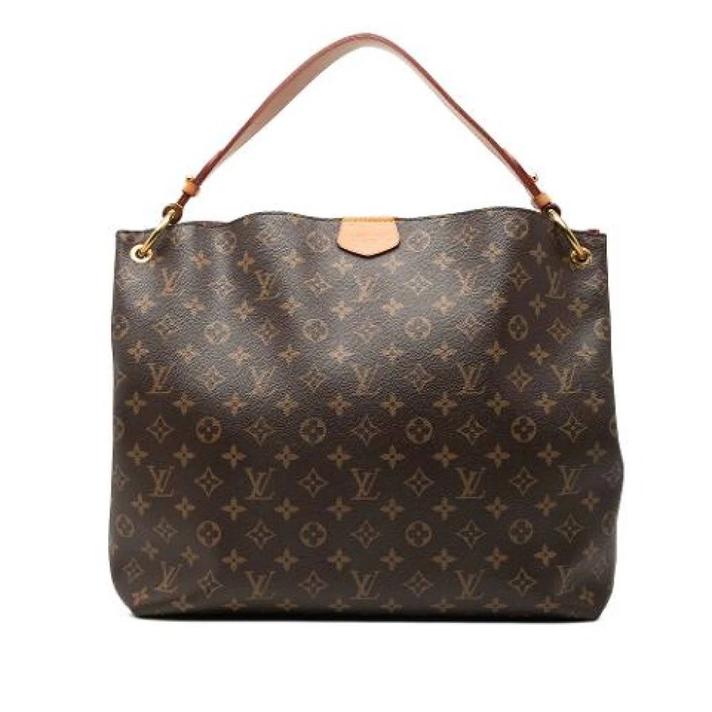 Louis Vuitton Vintage Pre-owned Graceful MM - Vintage - Dame - Brun - ONE SIZE - Uld