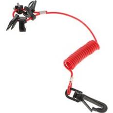 Universal marin boat kill switch 7 nycklar med tjudra lanyard cord för yamaha för suzuki för tohatsu utombordsmotorer